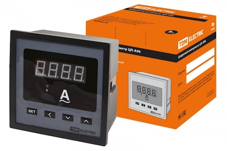 TDM ELECTRIC SQ1102-0503 Цифровой амперметр ЦП-А96 0-50кА-0,5 TDM